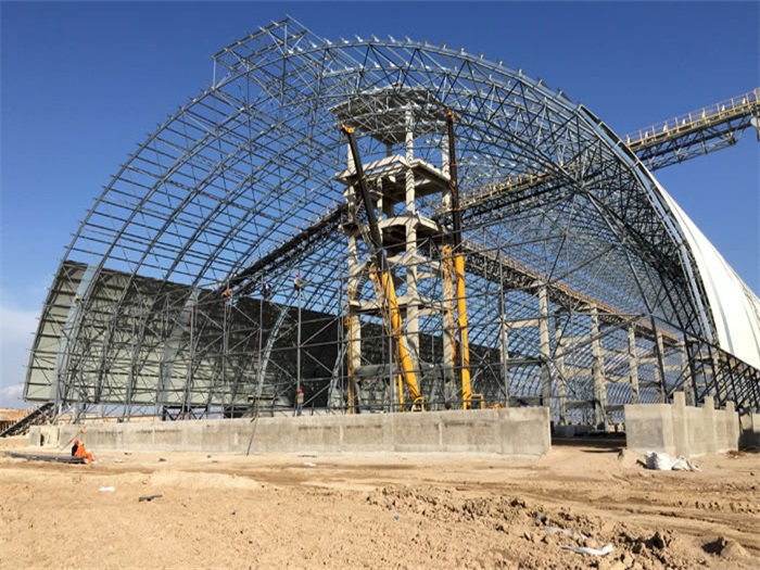 巴音郭楞煤机油桶翘工程网架